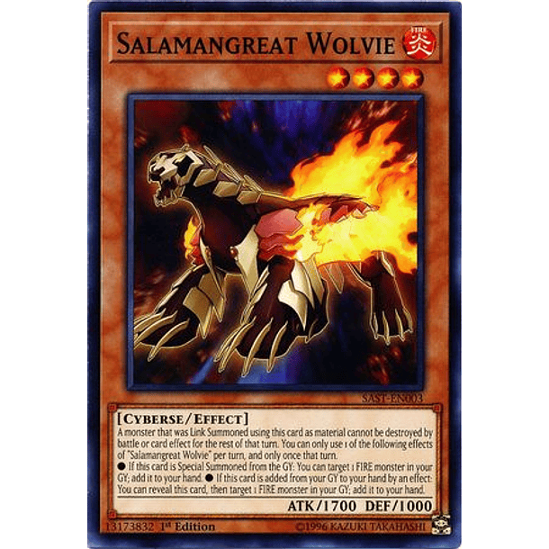 Salamangreat Wolvie - SAST-EN003 - Common  