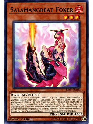 Salamangreat Foxer - SAST-EN005 - Common