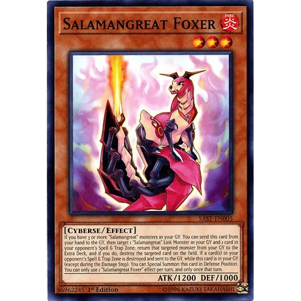 Salamangreat Foxer - SAST-EN005 - Common