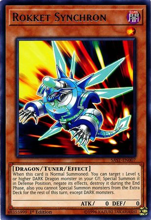 Rokket Synchron - SAST-EN007 - Rare 