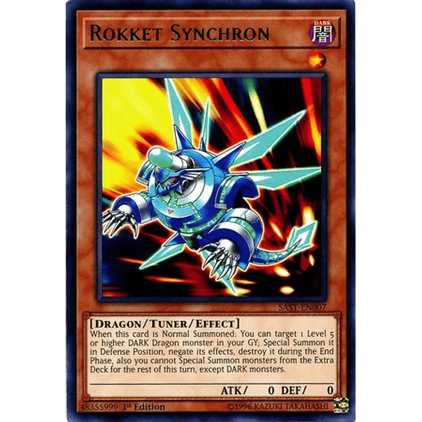 Rokket Synchron - SAST-EN007 - Rare 