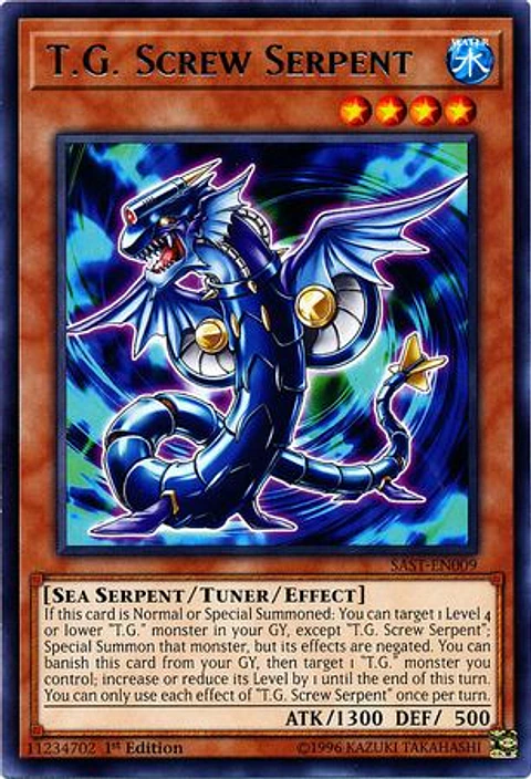 T.G. Screw Serpent - SAST-EN009 - Rare 