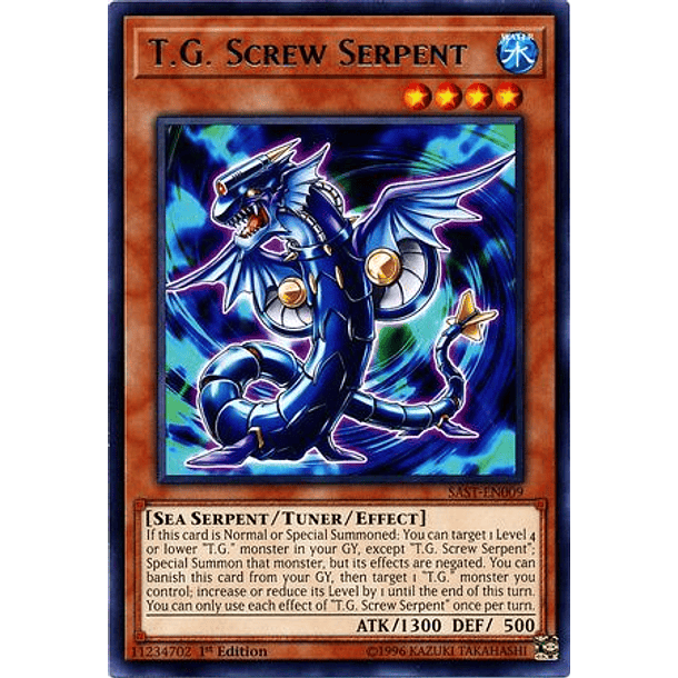 T.G. Screw Serpent - SAST-EN009 - Rare 