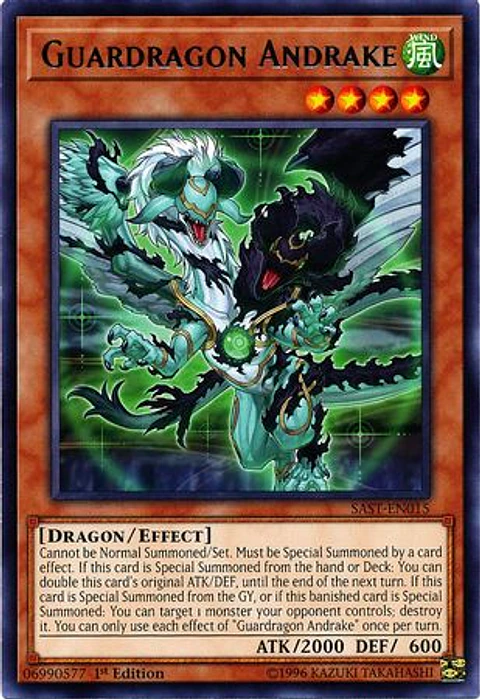 Guardragon Andrake - SAST-EN015 - Rare 
