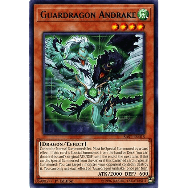Guardragon Andrake - SAST-EN015 - Rare 