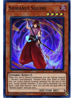 Shiranui Squire - SAST-EN019 - Super Rare