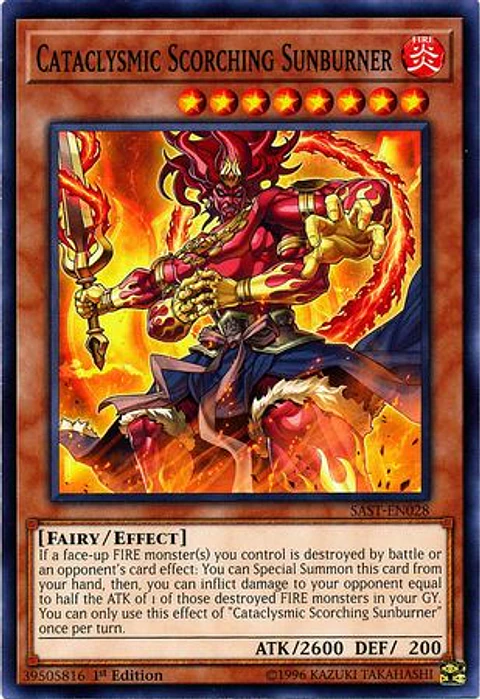 Cataclysmic Scorching Sunburner - SAST-EN028 - Common