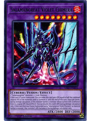 Salamangreat Violet Chimera - SAST-EN034 - Rare 