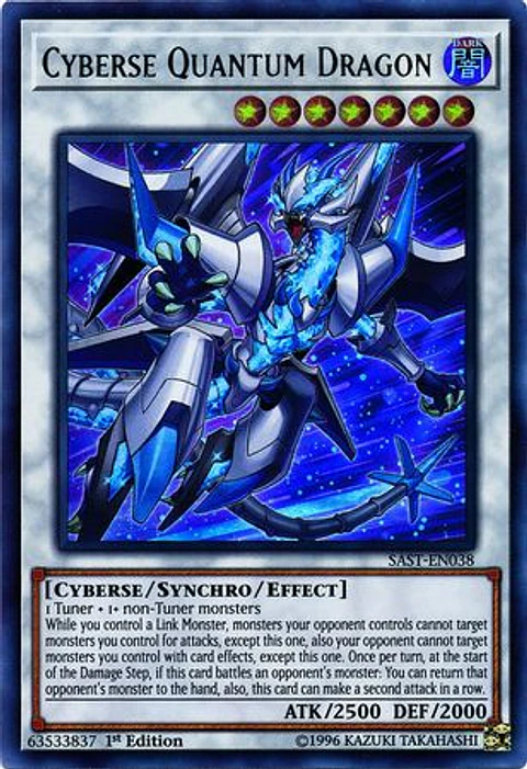 Cyberse Quantum Dragon - SAST-EN038 - Ultra Rare