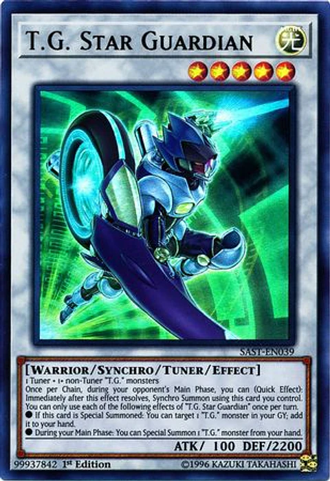T.G. Star Guardian - SAST-EN039 - Ultra Rare 