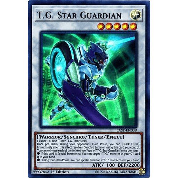 T.G. Star Guardian - SAST-EN039 - Ultra Rare 
