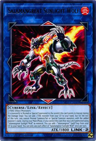 Salamangreat Sunlight Wolf - SAST-EN048 - Rare  1