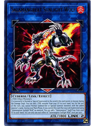 Salamangreat Sunlight Wolf - SAST-EN048 - Rare 