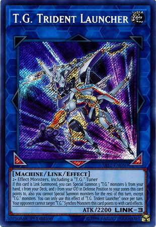 T.G. Trident Launcher - SAST-EN050 - Secret Rare 1
