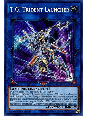 T.G. Trident Launcher - SAST-EN050 - Secret Rare