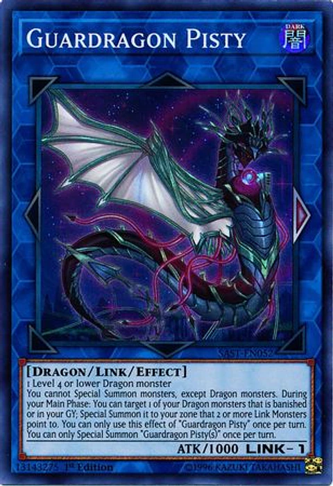 Guardragon Pisty - SAST-EN052 - Super Rare 
