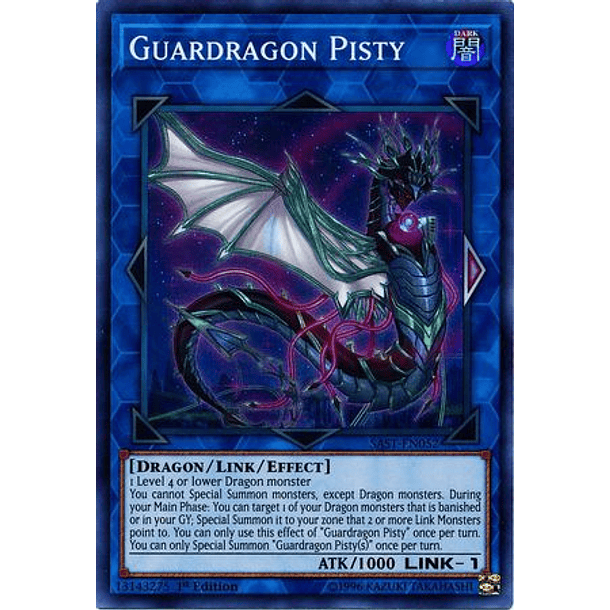 Guardragon Pisty - SAST-EN052 - Super Rare 