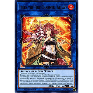 Hiita the Fire Charmer, Ablaze - SAST-EN056 - Rare 