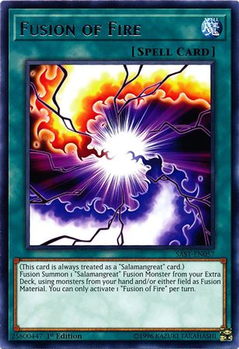 Fusion of Fire - SAST-EN057 - Rare 
