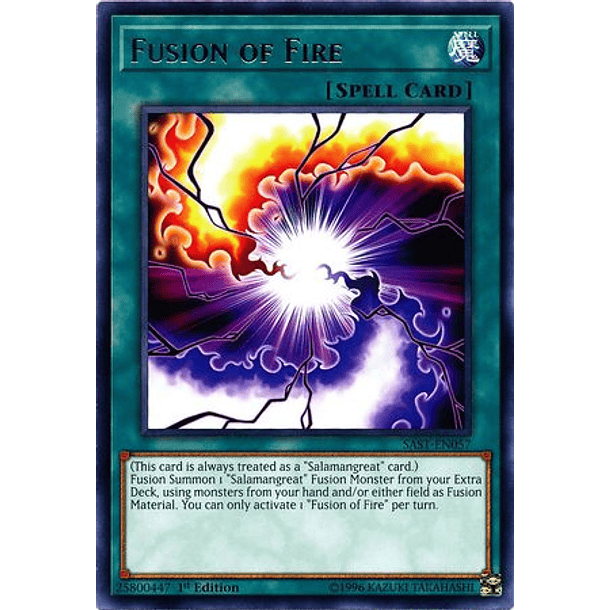 Fusion of Fire - SAST-EN057 - Rare 