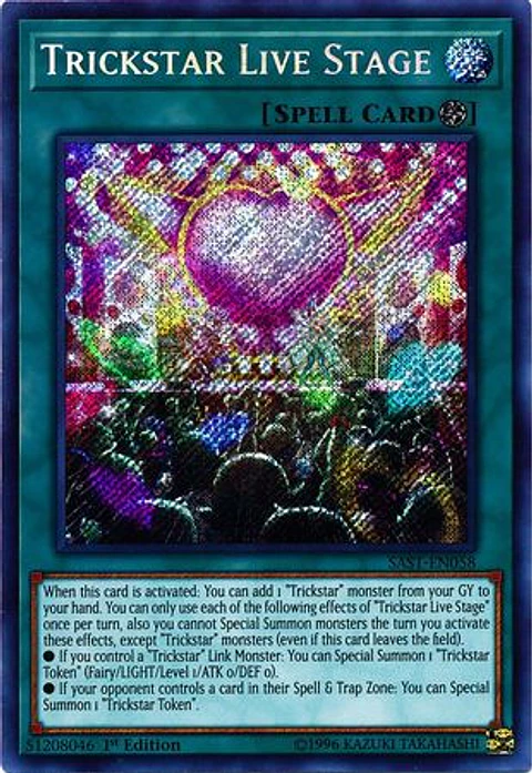 Trickstar Live Stage - SAST-EN058 - Secret Rare