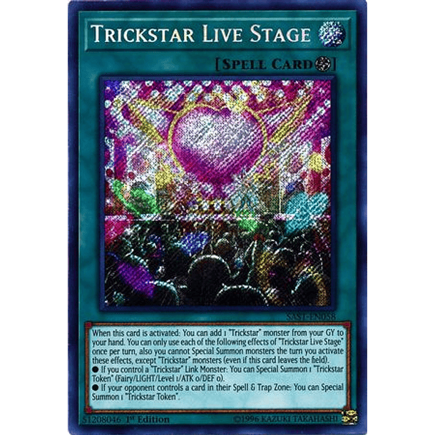 Trickstar Live Stage - SAST-EN058 - Secret Rare