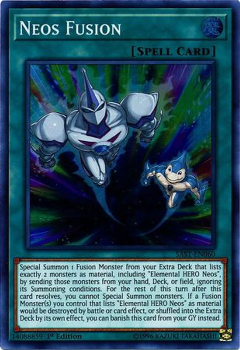 Neos Fusion - SAST-EN060 - Super Rare 