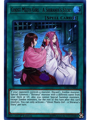 Ghost Meets Girl - A Shiranui's Story - SAST-EN063 - Ultra Rare 