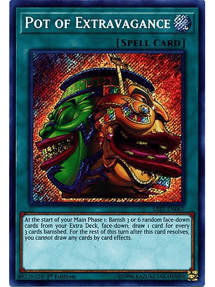 Pot of Extravagance - SAST-EN067 - Secret Rare 