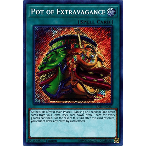 Pot of Extravagance - SAST-EN067 - Secret Rare 
