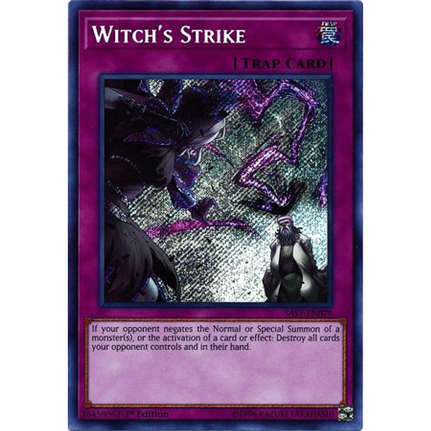 Witch's Strike - SAST-EN079 - Secret Rare