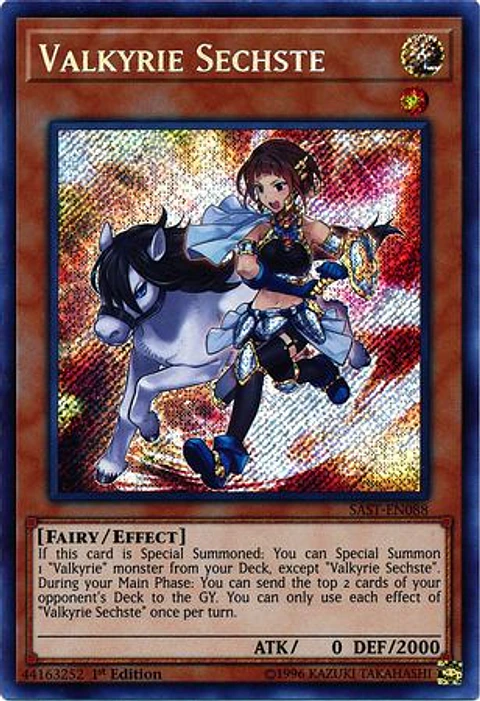 Valkyrie Sechste - SAST-EN088 - Secret Rare
