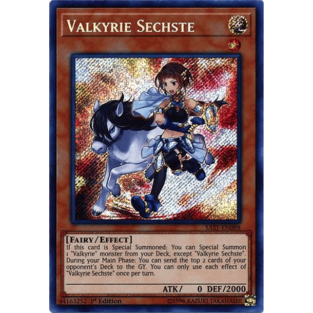 Valkyrie Sechste - SAST-EN088 - Secret Rare