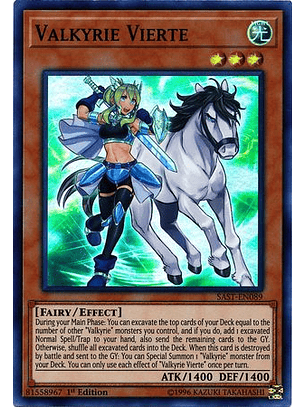 Valkyrie Vierte - SAST-EN089 - Super Rare