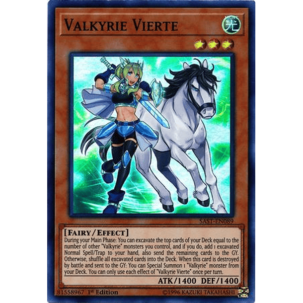 Valkyrie Vierte - SAST-EN089 - Super Rare