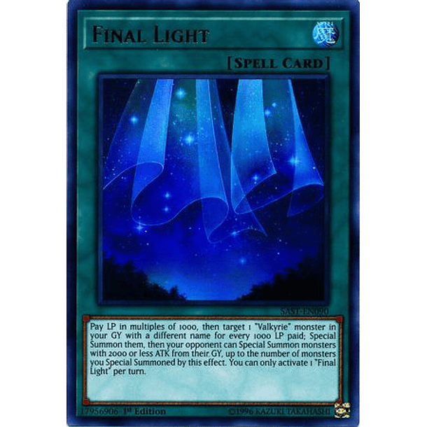 Final Light - SAST-EN090 - Ultra Rare 
