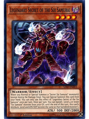 Legendary Secret of the Six Samurai - SAST-EN093 - Common 
