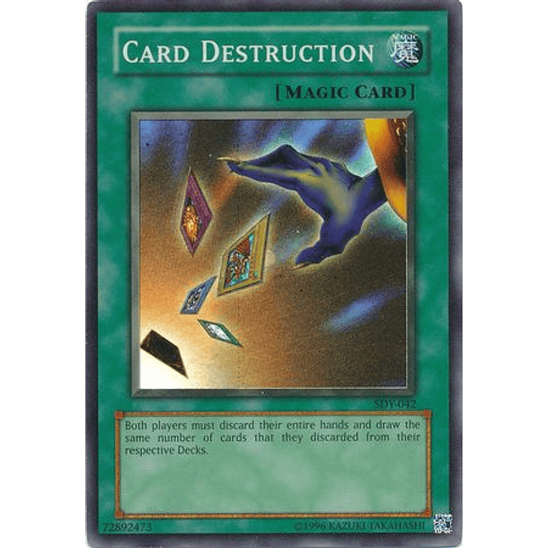Card Destruction - SDY-E038 - Super Rare 