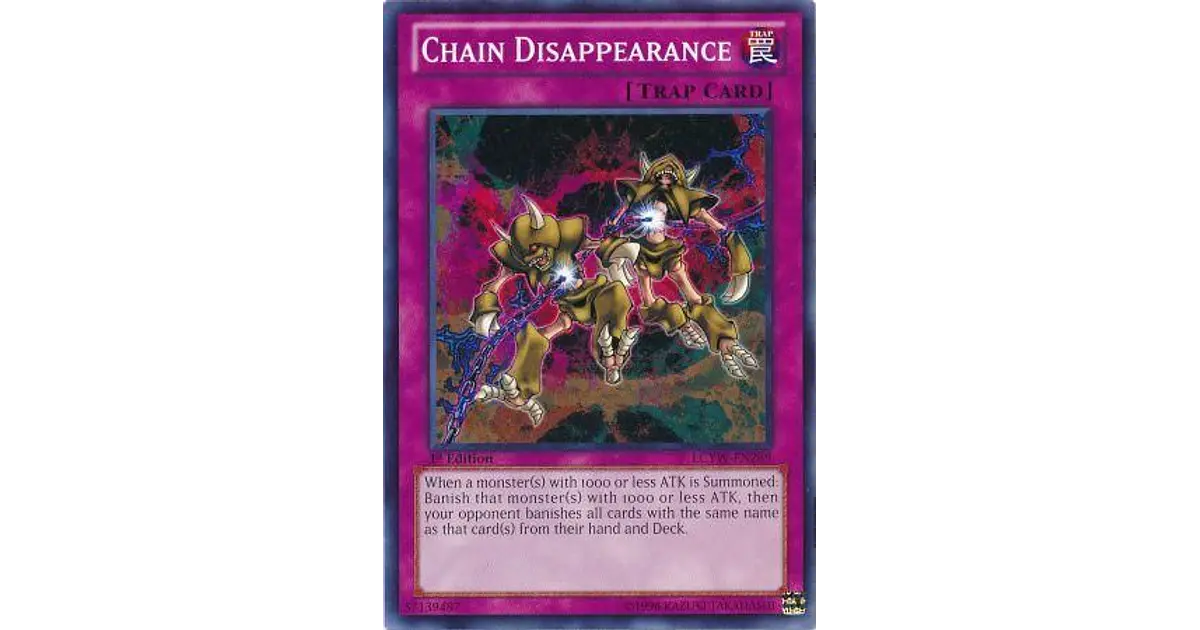 Chain Disappearance - LCYW-EN289 - Common (español)