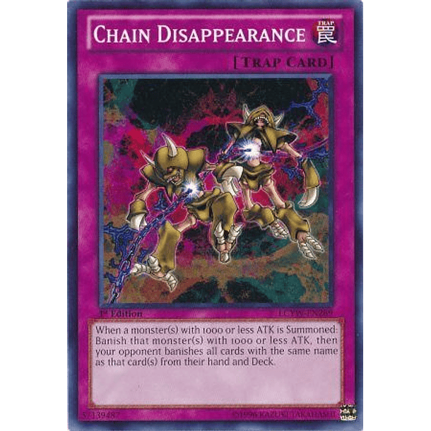 Chain Disappearance - LCYW-EN289 - Common (español)