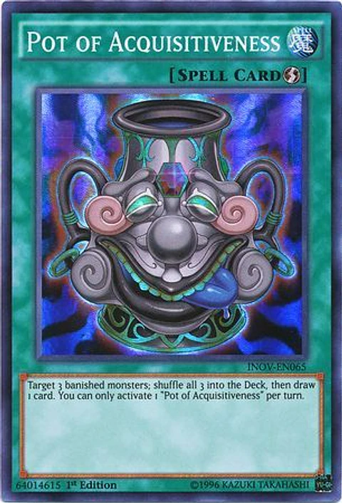 Pot of Acquisitiveness - INOV-EN065 - Super Rare
