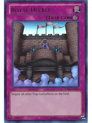 Royal Decree - LCYW-EN182 - Ultra Rare (jugada)