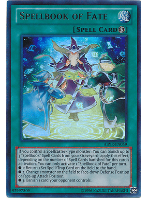 Spellbook of Fate - ABYR-EN059 - Ultra Rare