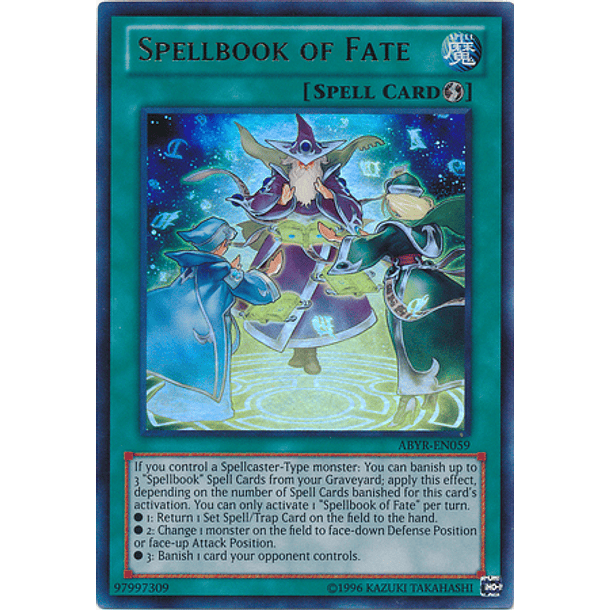 Spellbook of Fate - ABYR-EN059 - Ultra Rare