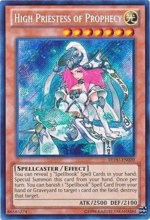 High Priestess of Prophecy - REDU-EN020 - Secret Rare 1
