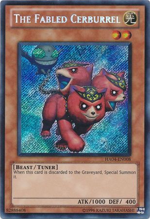 The Fabled Cerburrel - HA04-EN008 - Secret Rare 1