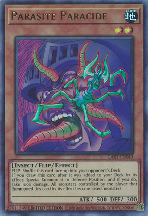 Parasite Paracide - LART-EN043 - Ultra Rare