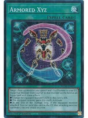 Armored Xyz - MZMI-EN025 - Collector's Rare