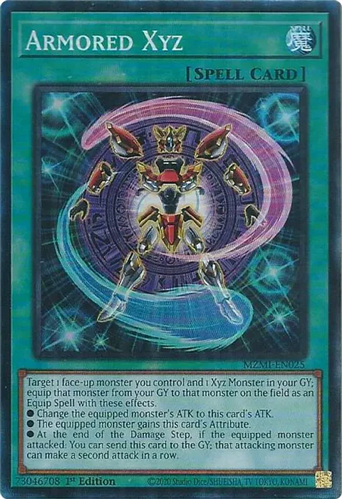 Armored Xyz - MZMI-EN025 - Collector's Rare