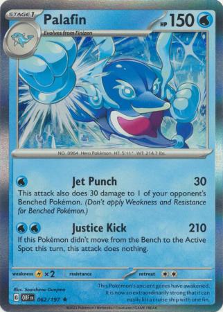 Palafin - 062/197 - Holo Rare 1